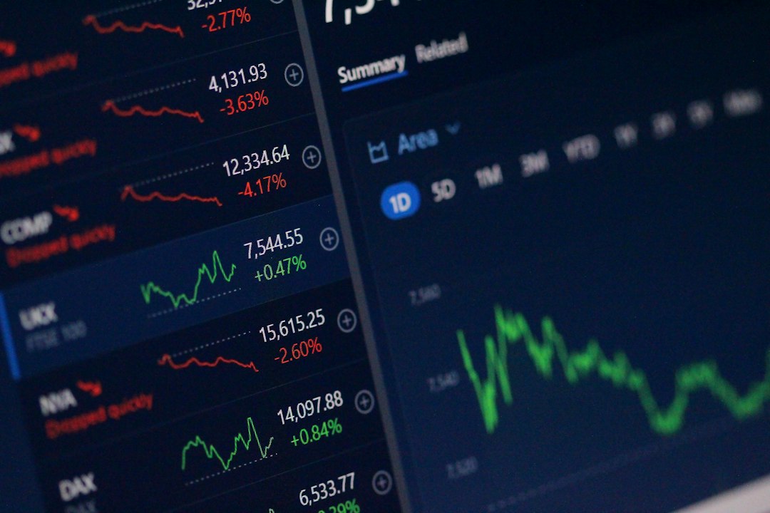 Tampilan data dan grafik investasi